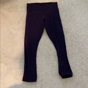 cropped lulu leggings